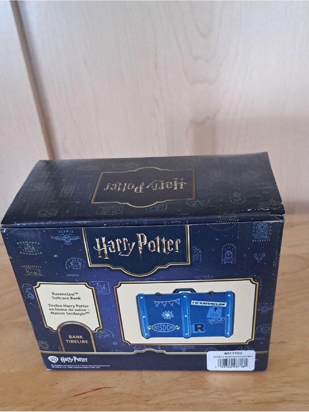Wizarding World of Harry Potter Ravenclaw Suitcase Bank ceramic piggy bank GIFT